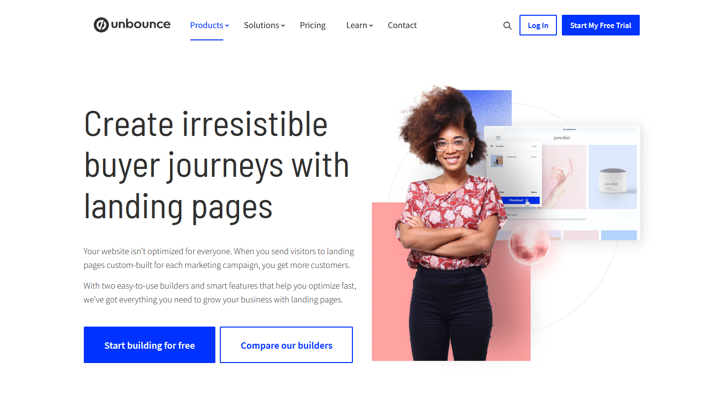 Create a Landing Page For Startups